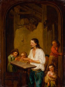 Der Zimbalom-Spieler, 1675
