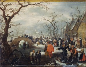 Faschingsdienstag auf dem Land von Adriaen Pietersz. van de Venne