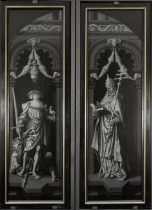 Triptychon des Heiligen Pancrazio (geschlossen)