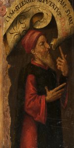 Ein Heiliger von Adriaen circle of Ysenbrandt