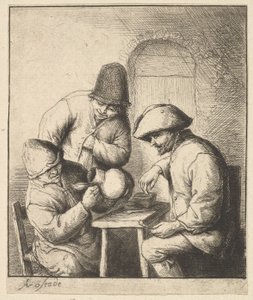 Leerer Krug von Adriaen van Ostade