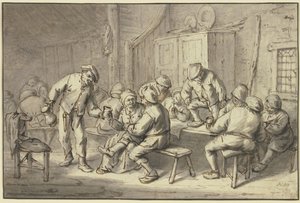 Bauernschänke von Adriaen van Ostade
