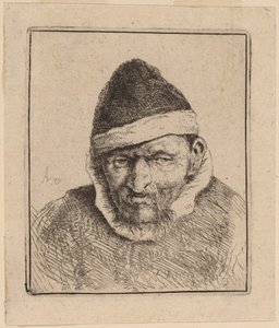 Bauer mit spitzer Mütze