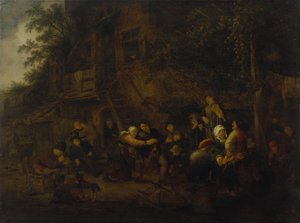 Ländliches Fest von Adriaen van Ostade