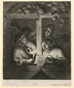 Sänger am Fenster von Adriaen van Ostade