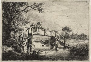 Die Angler von Adriaen van Ostade