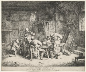 Das Frühstück von Adriaen van Ostade