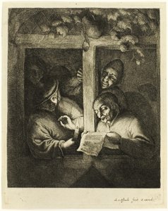 Die Sänger von Adriaen van Ostade