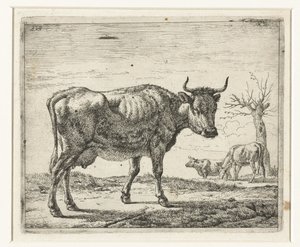 Drei Kühe von Adriaen van de Velde