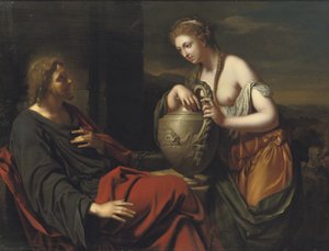 Christus und die Frau aus Samaria am Brunnen von Adriaen van der Werff