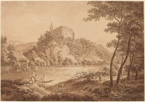 Ansicht von Schloss Sachsenburg