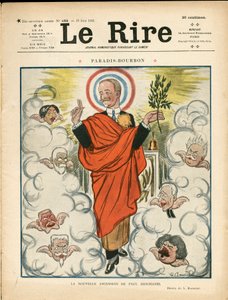 Titelblatt von „Le Rire“, Satirisch in Farben