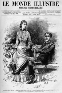 Porträt von Prinz Gustav von Schweden (Oscar Gustaf Adolf) von Adrien Emmanuel Marie