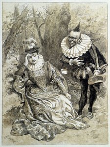 Riquet à la Houppe - in „Les contes de fées“ von Charles Perrault, Illustrationen von Adrien Marie