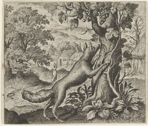 Fabel vom Fuchs und den Trauben