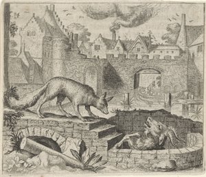 Fabel von Fuchs und Ziege
