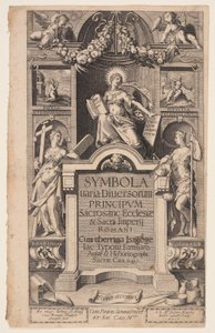Titelseite zu Symbola varia diversorum