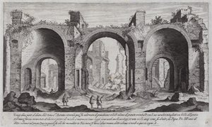 Caracalla-Thermen, Rom (Stich)