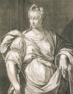 Livia Drusilla (ca. 55 v. Chr. - 29 n. Chr.) Ehefrau von Octavian von Aegidius Sadeler or Saedeler
