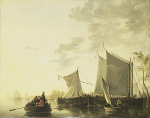 Flussansicht von Aelbert (after) Cuyp
