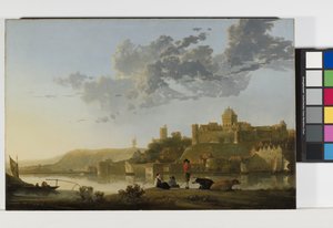 Der Valkhof in Nijmegen, ca. 1652-1654 von Aelbert Cuyp