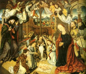 Die Anbetung der Hirten, ca. 1500