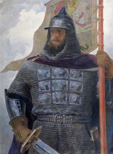 Alexander Newski, Herzog von Nowgorod, Großfürst von Wladimir von Afanasiy Yefremovich Kulikov