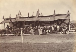 Die Tribüne, Foochow Fuzhou, ca. 1869