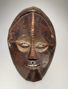 Maske, Ngbaka-Kultur, aus der Demokratischen Republik Kongo