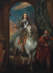 König Karl I. mit Monsieur de St. Antoine von after Anthony van Dyck