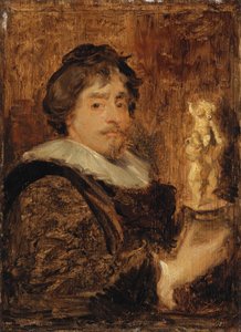 Porträt von Frans Duquesnoy von after Anthony van Dyck