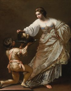 Salome mit dem Haupt Johannes des Täufers von after Guido Reni