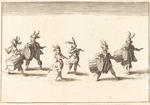 Einzug von M. de Macey von After Jacques Callot