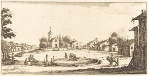 Landschaft von After Jacques Callot