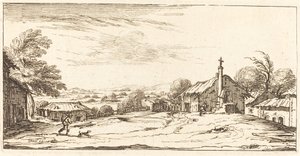 Landschaft von After Jacques Callot