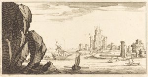 Landschaft von After Jacques Callot