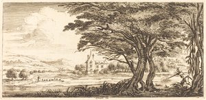 Landschaft von After Jacques Callot