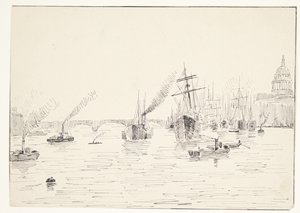 Aussicht über die Seine (?)
