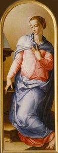 Verkündigung der Jungfrau Maria, 1540-1545 von Agnolo Bronzino