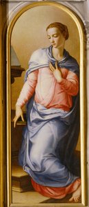 Jungfrau der Verkündigung von Agnolo Bronzino