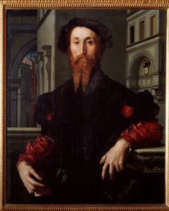 Porträt von Bartolomeo Panciatichi, florentinischer Humanist und Politiker von Agnolo Bronzino
