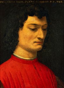 Porträt von Giuliano de Medici von Agnolo Bronzino