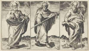 Jakobus der Jüngere, Jakobus der Ältere und Matthias