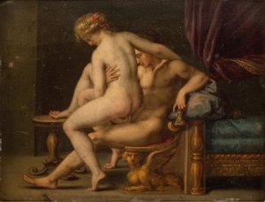 Nacktheit mit Mann und Frau