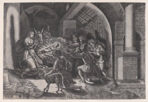 Die Geburt Christi, datiert 1531