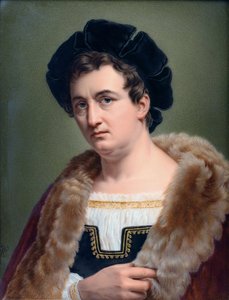 Porträt von François-Joseph Talma, französischer Schauspieler, 1822 von Aimée Perlet