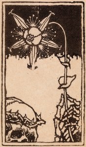 Tod und die Blume von Akseli Gallen-Kallela