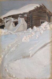 Winterlandschaft von Akseli Gallen-Kallela