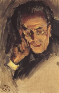 Porträt von Gustav Mahler, 1907