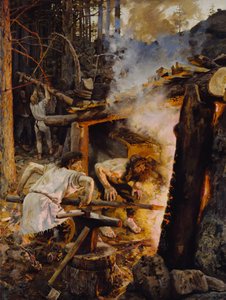 Das Schmieden des Sampo, 1893